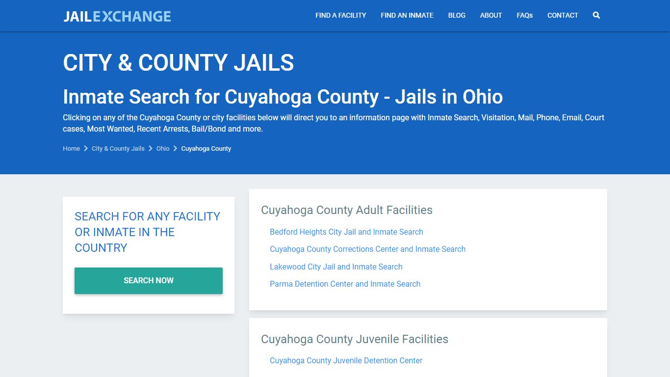 Cuyahoga County Jail Inmates | Arrests | Mugshots | OH